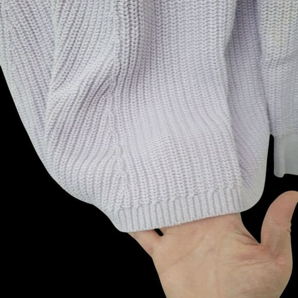 2/$20 Gap Purple Knitted Sweater Top Blouse Size: Large - Picture 6 of 9